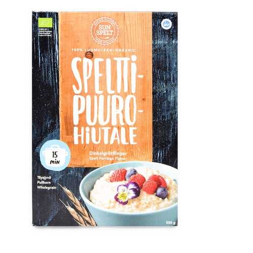 Хлопья Sunspelt из спельты органик 500г Финляндия в Глобус