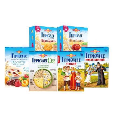 Каши (набор) Русский продукт Премиум в Глобус