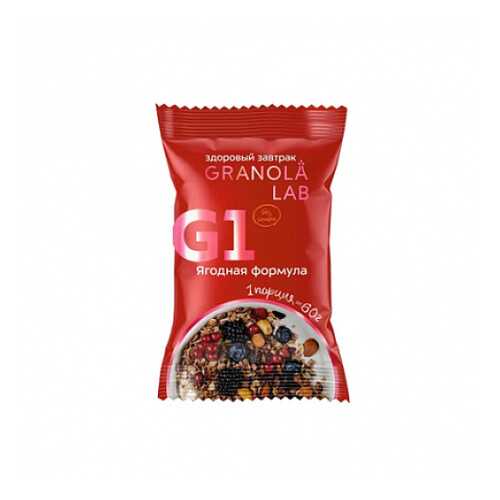 Завтрак готовый гранола Ягодная формула Granola.Lab 60 г в Глобус
