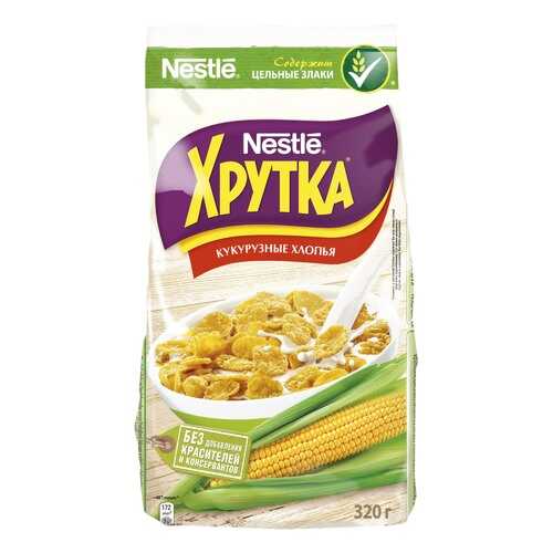 Завтрак Nestle хрутка кукурузные хлопья 320 г в Глобус