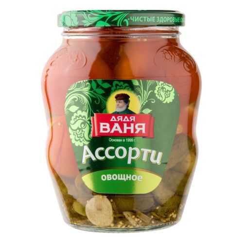 Ассорти маринованное Дядя Ваня овощное 680 г в Глобус