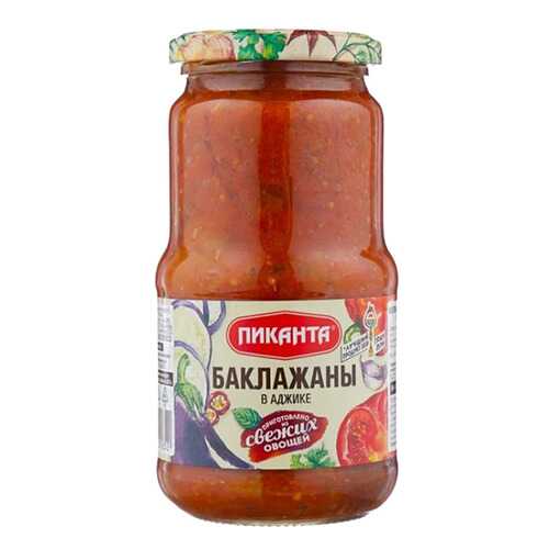 Баклажаны пиканта в аджике 520 г в Глобус