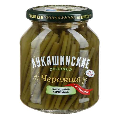 Черемша соленая по-кавказски Лукашинские, 340 г Россия в Глобус