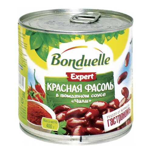 Фасоль Bonduelle красная в соусе чили 400 г в Глобус