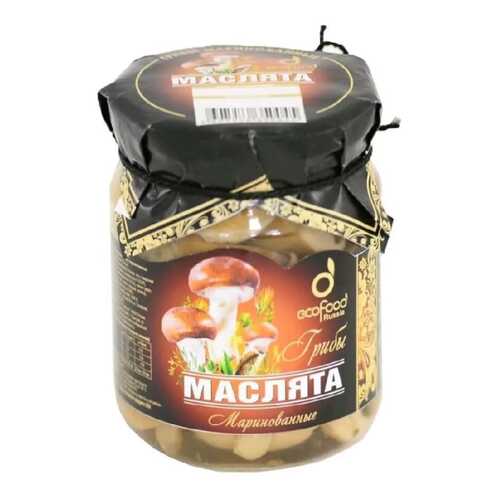 Грибы Ecofood маслята маринованные 520 г в Глобус