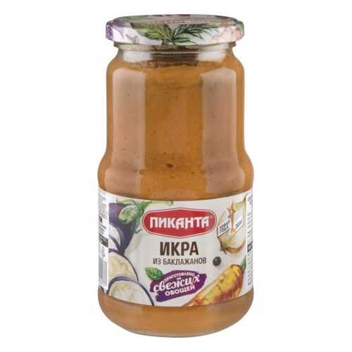 Икра Пиканта из баклажанов 520 г в Глобус
