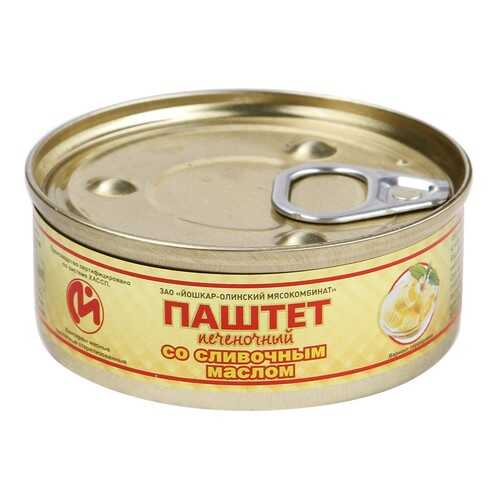 Консервы мясные ЙОМ паштет печеночный со сливочным маслом №1 100 г в Глобус