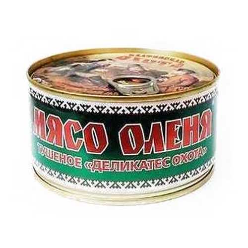 Мясо оленя тушеное 325г в Глобус