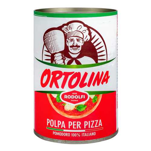 Томаты Rodolfi Polpa per pizza 2*400 г в Глобус