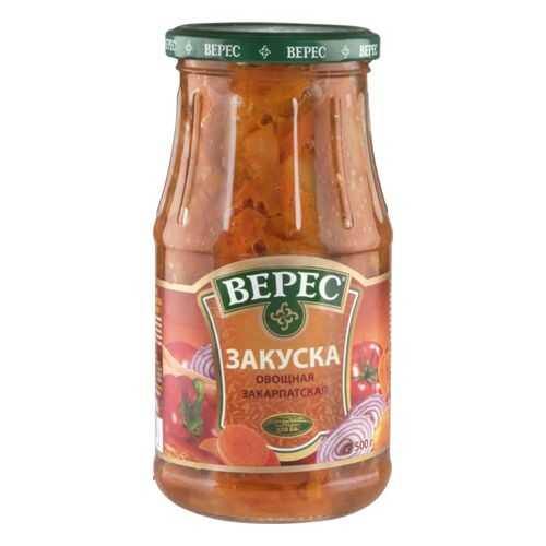 Закуска овощная Верес закарпатская 500 г в Глобус