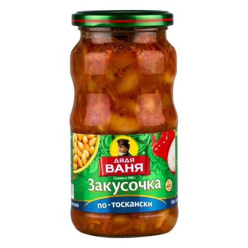 Закусочка По-тоскански Дядя Ваня с овощами 460 г в Глобус