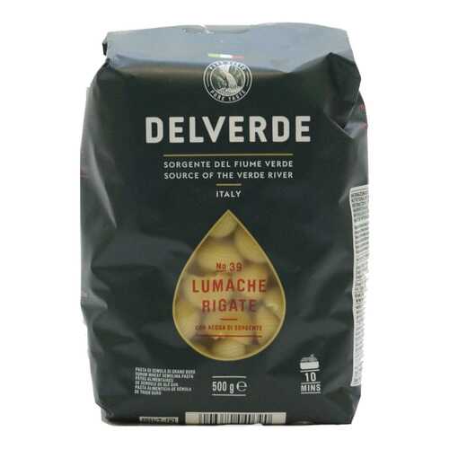 Макаронные изделия Delverde lumache rigate №39 500 г в Глобус