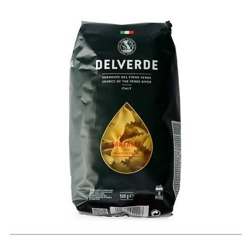 Макаронные изделия фарфалле №222, Del Verde, 500 г, Италия в Глобус