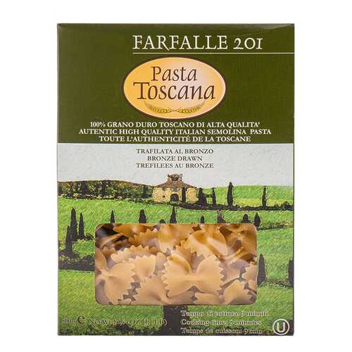 Макаронные изделия Pasta Toscana фарфалли био 500 г в Глобус