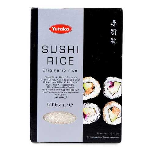 Рис для суши, YUTAKA, 500 г, Великобритания в Глобус