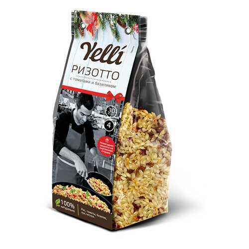 Ризотто Yelli с томатами и базиликом 250г в Глобус