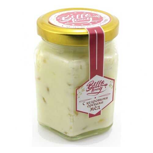 Крем-мед BelloHoney с кедровыми орехами 260 г в Глобус