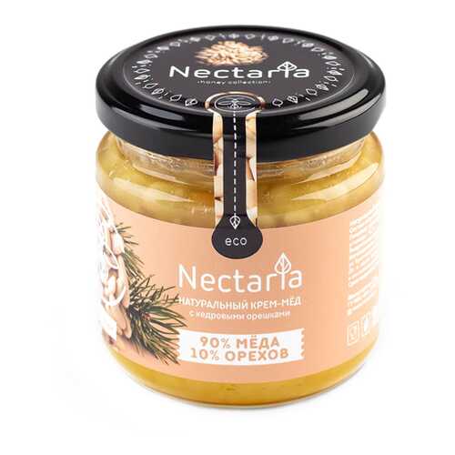 Крем-мёд с кедровым орехом Nectaria 230 г в Глобус