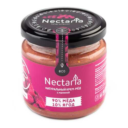 Крем-мёд с малиной Nectaria 230 г в Глобус