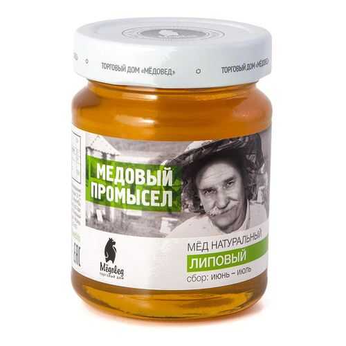 Мед натуральный Медовый промысел Липовый 350 г в Глобус