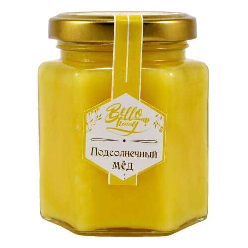 Мед подсолнечный BelloHoney 300 г в Глобус