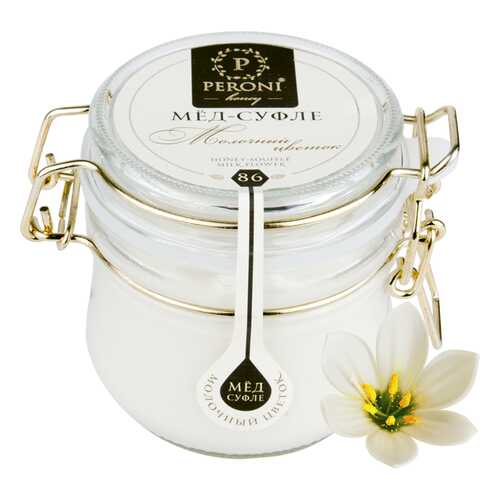 Мед-суфле Peroni Honey молочный цветок 220 г в Глобус