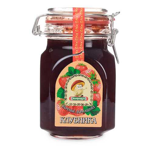 Варенье Экопродукт Домашнее из клубники 1 кг в Глобус