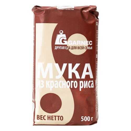 Мука из красного риса Гарнец без глютена 500 г в Глобус