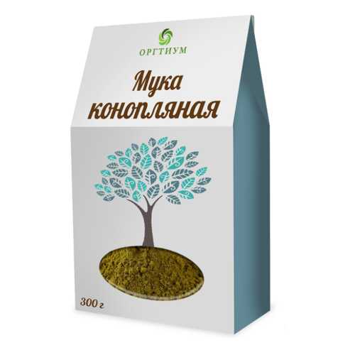 Мука Оргитум экологическая конопляная 300 г в Глобус