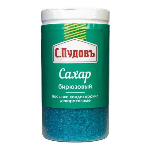 Посыпка сахар бирюзовый С.Пудовъ 65 г в Глобус