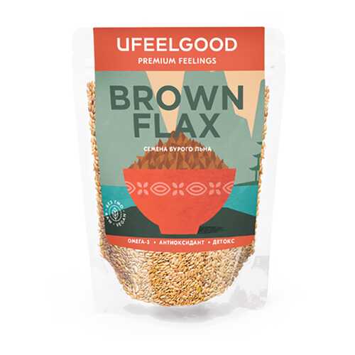 Семена Ufeelgood бурого льна в Глобус