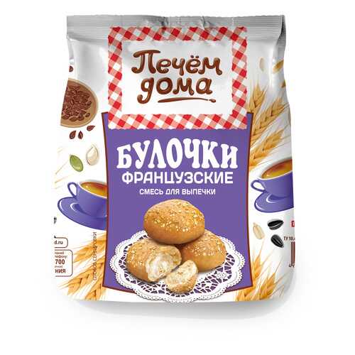 Смесь для выпечки Печем Дома булочки французские 300 г в Глобус