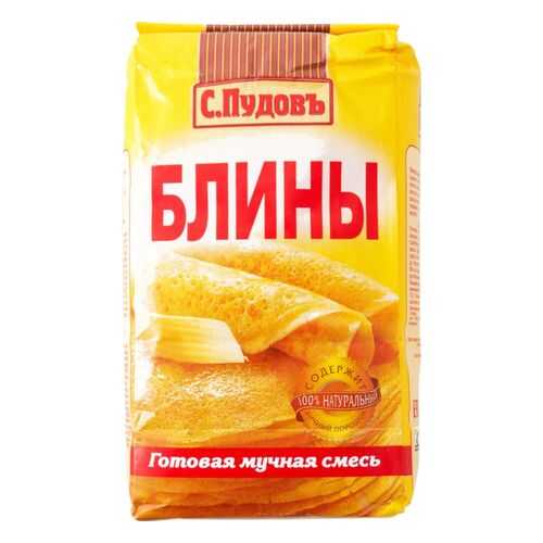 Смесь для выпечки С.Пудовъ блины 500 г в Глобус