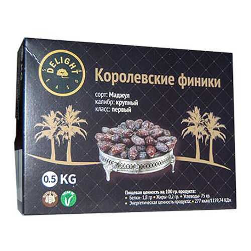 Финики Delight Season сушеные с косточкой 500 г в Глобус