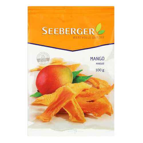 Сухофрукты Seeberger манго дольками сушеный 100 г в Глобус