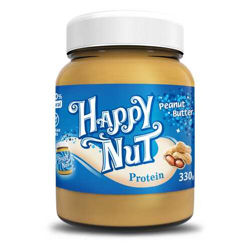 Арахисовая паста Happy Nut Protein с протеином 330 г в Глобус