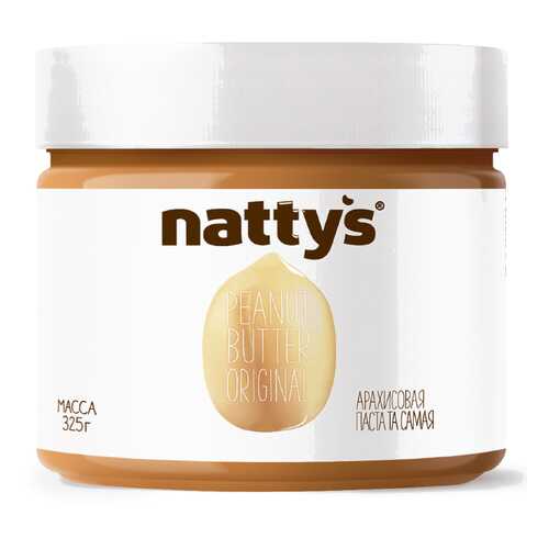Арахисовая паста Nattys Original 325 г в Глобус