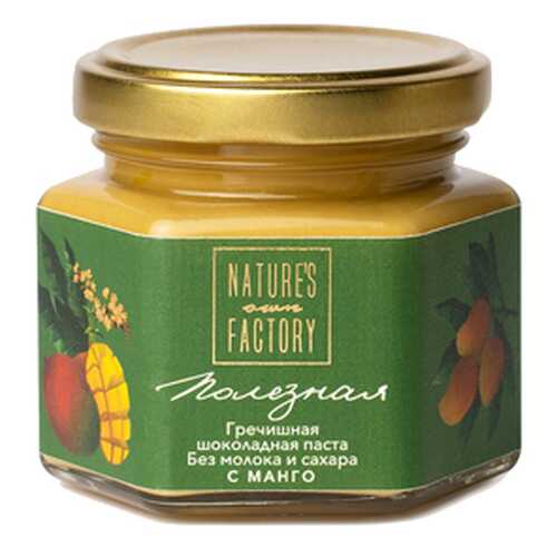 Паста гречишная шоколадная с манго Nature's own Factory 120 г в Глобус
