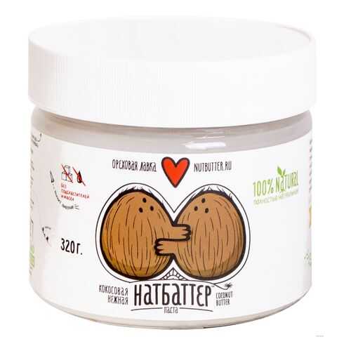 Паста ореховая Nutbutter Кокосовая 320г в Глобус