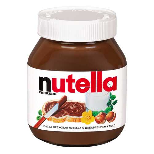 Паста шоколадная Nutella с добавлением какао 630 г в Глобус
