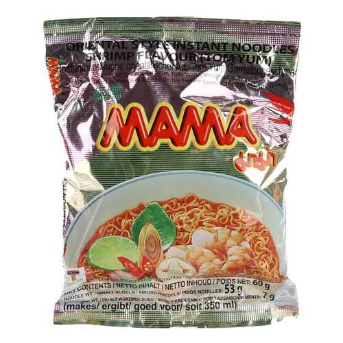Лапша быстрого приготовления Mama со вкусом кремовый том-ям 55 г в Глобус