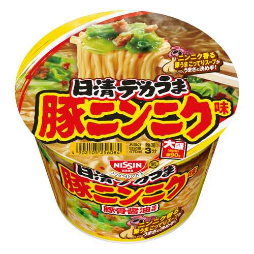 Лапша Nissin Рамэн со свининой и чесноком 111 г в Глобус