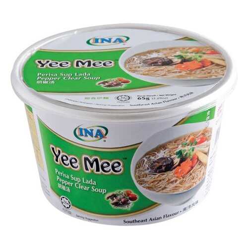 Лапша Yee Mee Ina соус пряный с грибами быстрого приготовления 72 г в Глобус