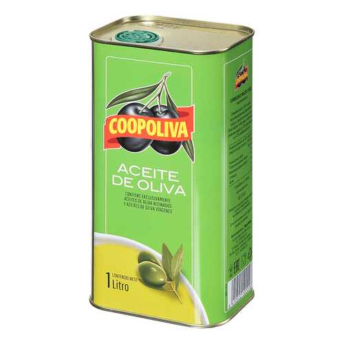 Масло Coopoliva оливковое pure 1000 мл в Глобус