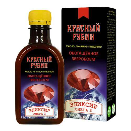 Масло Компас Здоровья льняное красный рубин 200 мл в Глобус