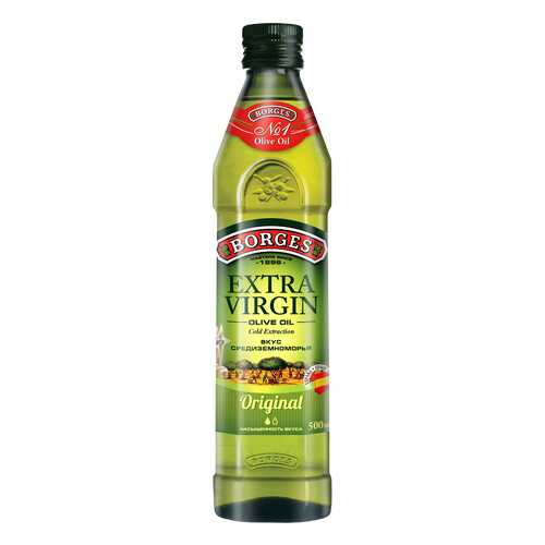 Масло оливковое Borges extra virgin вкус средиземноморья 500 мл в Глобус