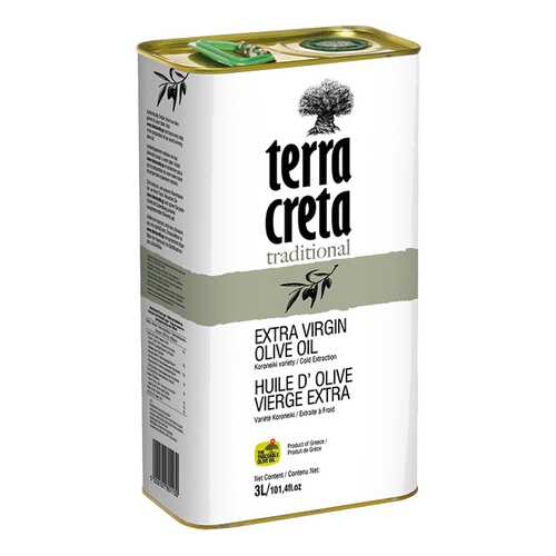 Оливковое масло Terra Creta Extra Virgin 1 л в Глобус