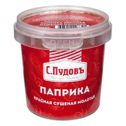 Паприка красная сушеная молотая С.Пудовъ 80 г в Глобус