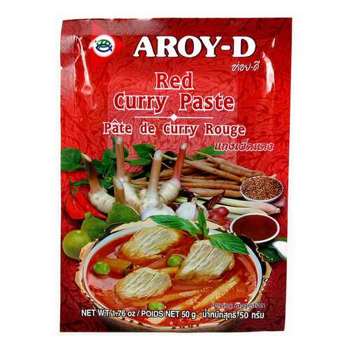 Паста Aroy-D карри красная 50 г в Глобус