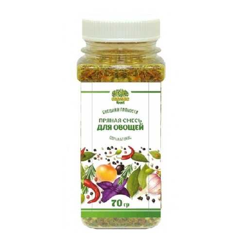 Пряная смесь Organic food для овощей 70 г в Глобус
